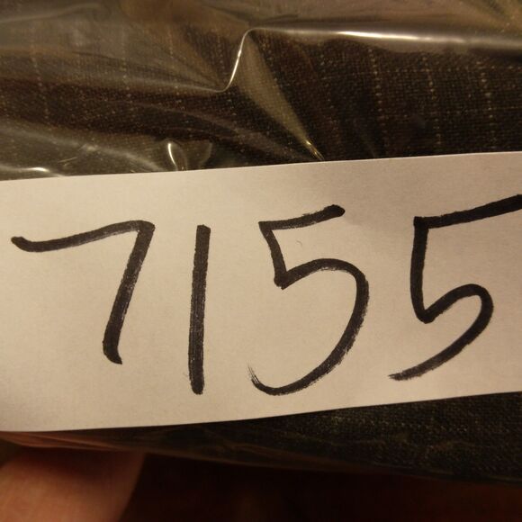 Banana Republic pants mens 33x30 gray wind slim fit flat front dress khaki check - Picture 9 of 9